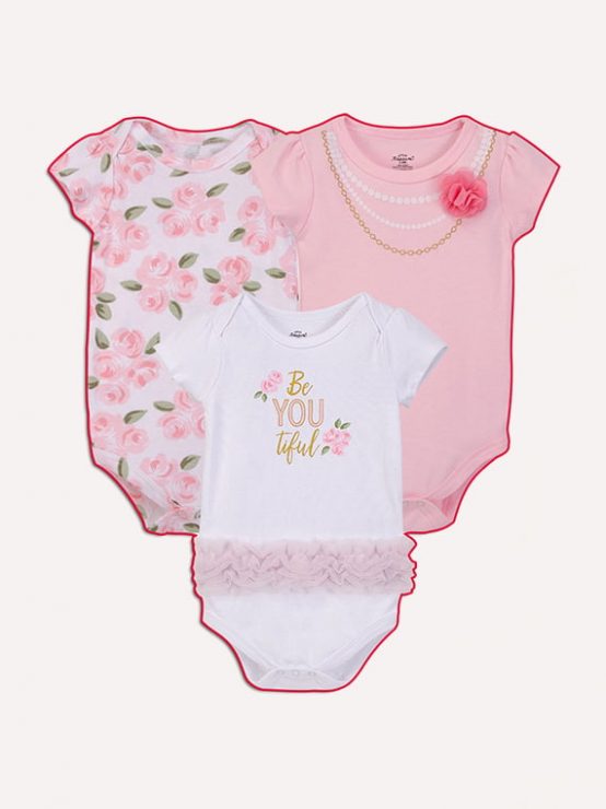Attractive Baby Short Sleeve Set