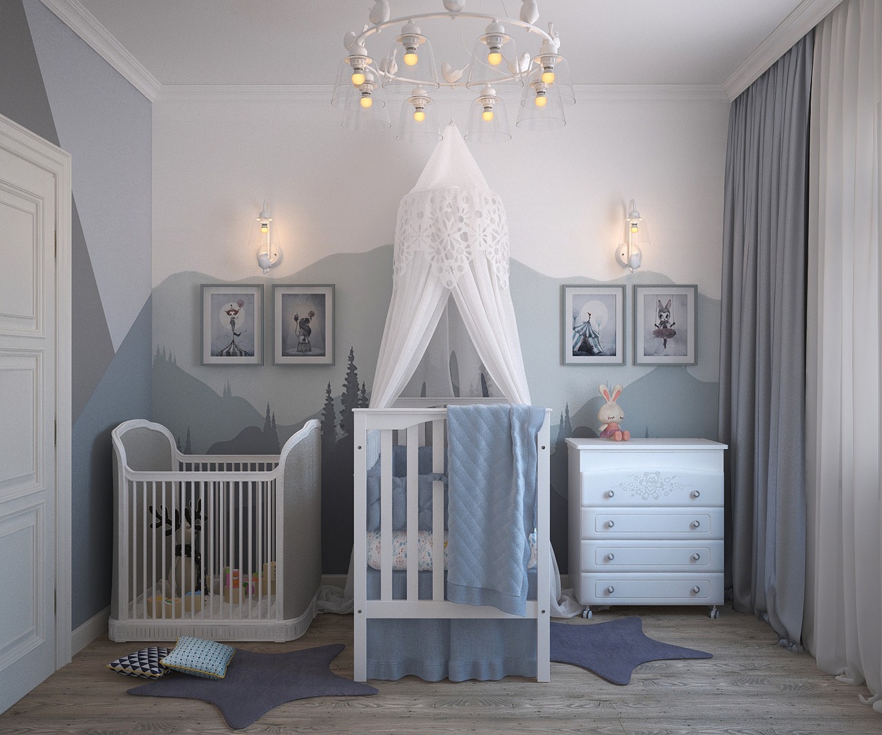 Keep the temperature in the baby's room comfortable